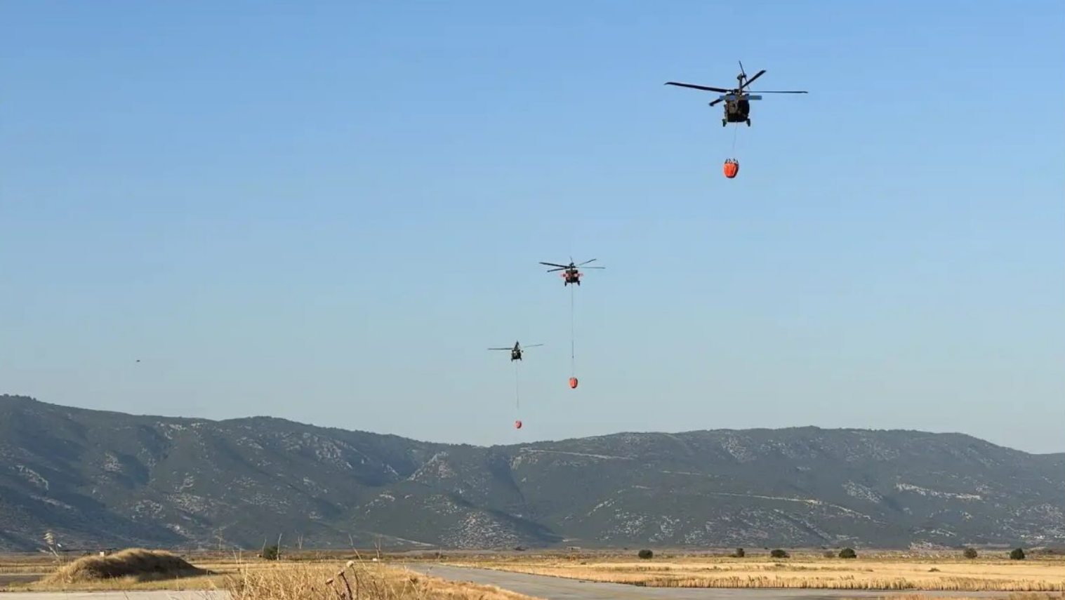 Survivor Tech 3rd Infantry Division is fighting wildfires in Greece