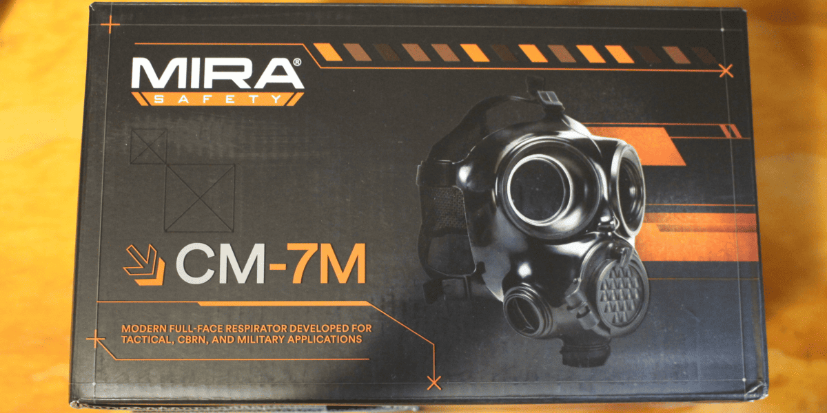 Survivor Tech MIRA CM 7M gas mask and NBC 77 SOF filter Sentinel Tactical